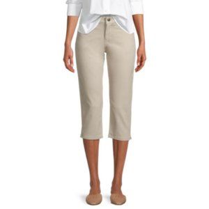 Light Brown/Taupe Capris, Size 8